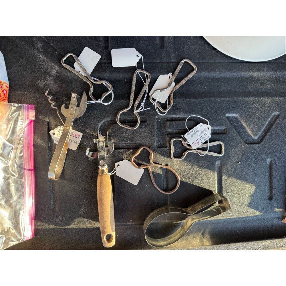 Vintage Coors bottle beer can opener bundle kitchen gadgets stainless steel Ecko